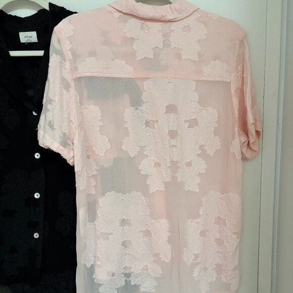 Aritzia Wilfred Set of 2 Atticus button up blouse XXS - Picture 6 of 12